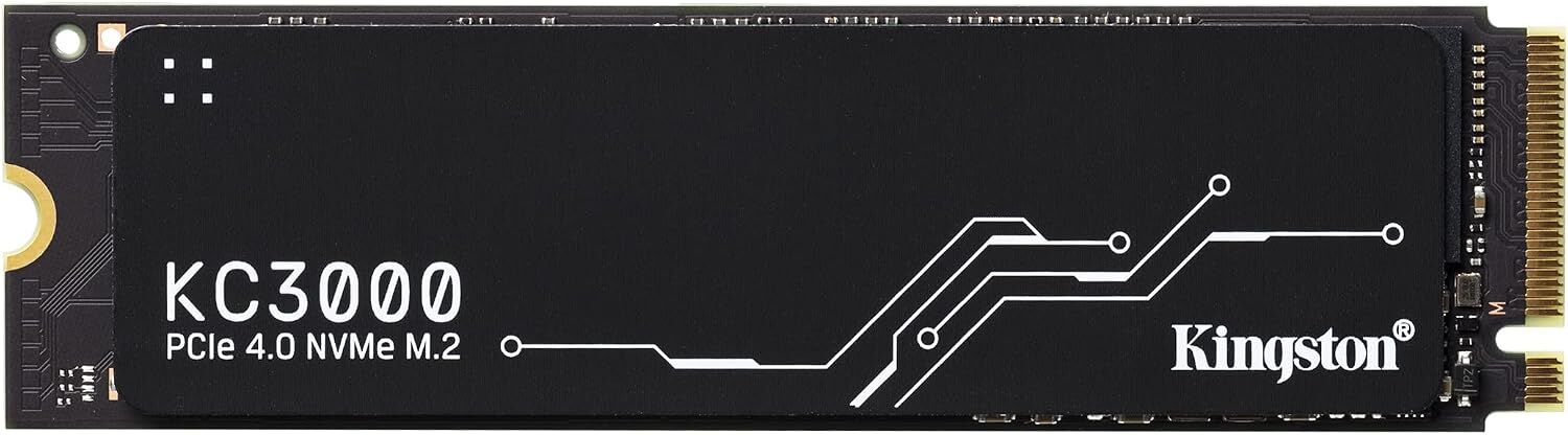 Kingston KC3000 1TB PCIe 4.0 NVMe M.2 SSD (SKC3000S/1024G)