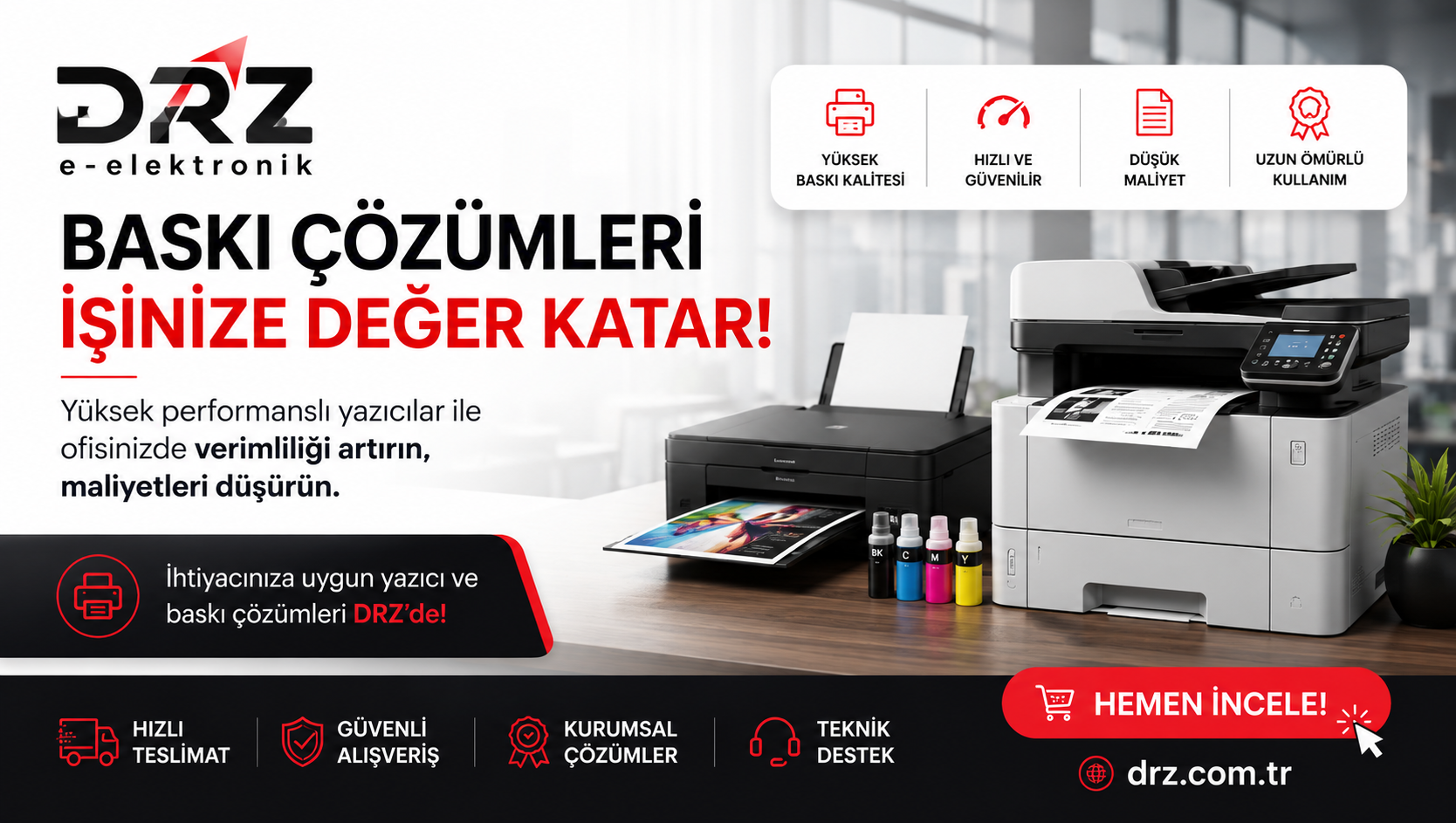 Aradığınız Yazıcılar en uygun fiyat avantajları ile